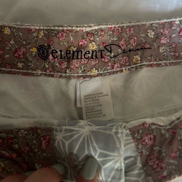 element jean shorts grey size 29 - Picture 5 of 5